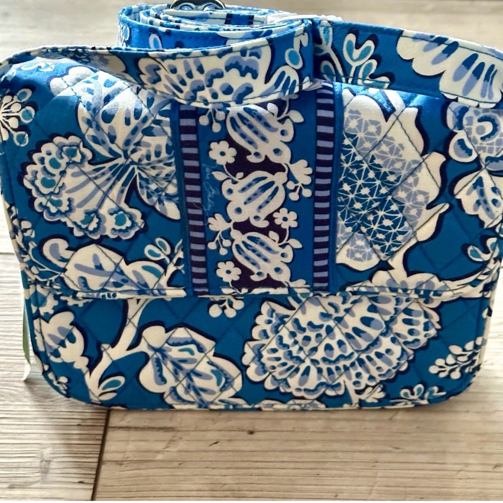 Vera Bradley Blue Lagoon Rachel Shoulder/Crossbody Bag New With Tag